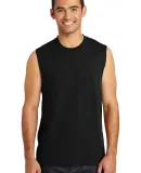 244 PC54SL Port & Company  Core Cotton Sleeveless  Jet Black