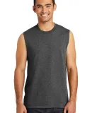 244 PC54SL Port & Company  Core Cotton Sleeveless  Dark Hthr Grey