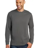 244 PC590 Port & CompanyPerformance Fleece Crewnec Charcoal