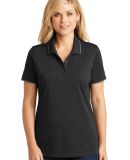 242 LK111 Port Authority Ladies Dry Zone UV Micro- in Dp black/graph