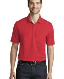 242 K110 Port Authority Dry Zone UV Micro-Mesh Pol in Rich red