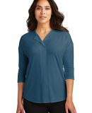 242 LK5433 Port Authority Ladies Concept 3/4-Sleev in Dusty blue