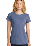 1001 LNEA100 New Era  Ladies Heritage Blend Crew T Dark Royal Tws