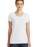LNEA130 New Era  Ladies Tri-Blend Performance Scoo in White solid