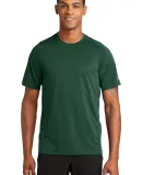 1001 NEA200 New Era  Series Performance Crew Tee Dark Green