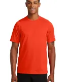 1001 NEA200 New Era  Series Performance Crew Tee Deep Orange So