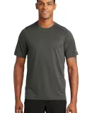 1001 NEA200 New Era  Series Performance Crew Tee Graphite