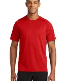 1001 NEA200 New Era  Series Performance Crew Tee Scarlet