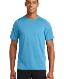 1001 NEA200 New Era  Series Performance Crew Tee Sky Blue