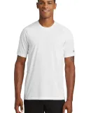 1001 NEA200 New Era  Series Performance Crew Tee White Solid