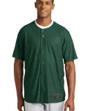 1001 NEA220 New Era  Diamond Era Full-Button Jerse Dark Green