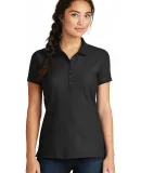 1001 LNEA300 New Era  Ladies Venue Home Plate Polo Black