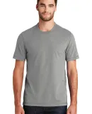 1001 NEA120 New Era  Sueded Cotton Crew Tee Shadow Grey He