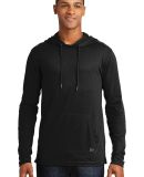 NEA131 New Era  Tri-Blend Performance Pullover Hoo in Black solid