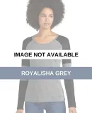 1001 LNEA132 New Era  Ladies Tri-Blend Performance Royal/Sha Grey