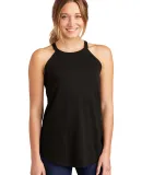 DT137L District Made  Ladies Perfect Tri  Rocker T in Black