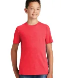 DT130Y District Made  Youth Perfect Tri  Crew Tee RedFrost