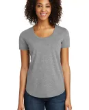 238 DT6401 District Juniors Scoop Neck Very Import Grey Frost