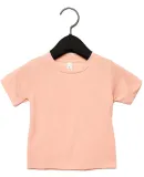 3413B Bella + Canvas Triblend Baby Short Sleeve Te in Peach triblend