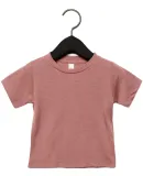 3413B Bella + Canvas Triblend Baby Short Sleeve Te in Mauve triblend