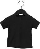 3413B Bella + Canvas Triblend Baby Short Sleeve Te in Solid blk trblnd