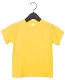 Bella + Canvas 3001T Toddler Tee in Yellow