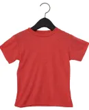Bella + Canvas 3001T Toddler Tee in Heather red