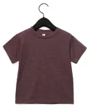 Bella + Canvas 3001T Toddler Tee in Heather maroon