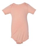 134B Bella + Canvas Baby Triblend Short Sleeve One in Peach triblend