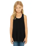 8800Y Bella + Canvas Youth Flowy RacerbackTank BLACK