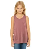 8800Y Bella + Canvas Youth Flowy RacerbackTank MAUVE