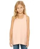 8800Y Bella + Canvas Youth Flowy RacerbackTank PEACH