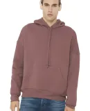 3729 Bella + Canvas Unisex Sponge Fleece Hoodie in Mauve