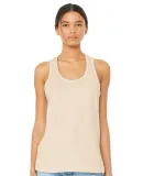 6008 Bella + Canvas Women's Jersey Racerback Tank NATURAL