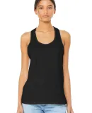 6008 Bella + Canvas Women's Jersey Racerback Tank BLACK