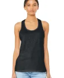 6008 Bella + Canvas Women's Jersey Racerback Tank DARK GRY HEATHER