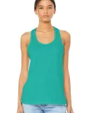 6008 Bella + Canvas Women's Jersey Racerback Tank TEAL