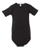 100B Bella + Canvas Baby Short Sleeve Onesie in Black