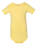 100B Bella + Canvas Baby Short Sleeve Onesie in Yellow