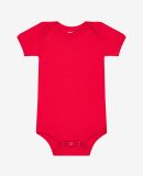100B Bella + Canvas Baby Short Sleeve Onesie in Red