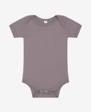 100B Bella + Canvas Baby Short Sleeve Onesie in Storm