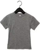 3413T Bella + Canvas Toddler Triblend Short Sleeve in Grey triblend