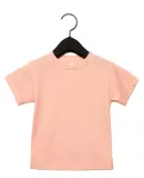 3413T Bella + Canvas Toddler Triblend Short Sleeve in Peach triblend