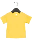 3001B Bella + Canvas Baby Short Sleeve Tee in Yellow