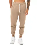 3727 Bella + Canvas Unisex Sponge Fleece Jogger Sw in Tan