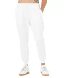 3727 Bella + Canvas Unisex Sponge Fleece Jogger Sw in White