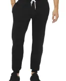 3727 Bella + Canvas Unisex Sponge Fleece Jogger Sw in Black