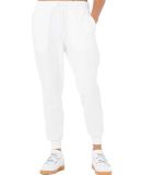 3727 Bella + Canvas Unisex Sponge Fleece Jogger Sw in White