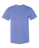 Next Level 7415 Inspired Dye Pocket Crew in Peri blue