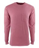 Next Level 7451 Inspired Dye Long Sleeve Pocket Cr in Smoked paprika